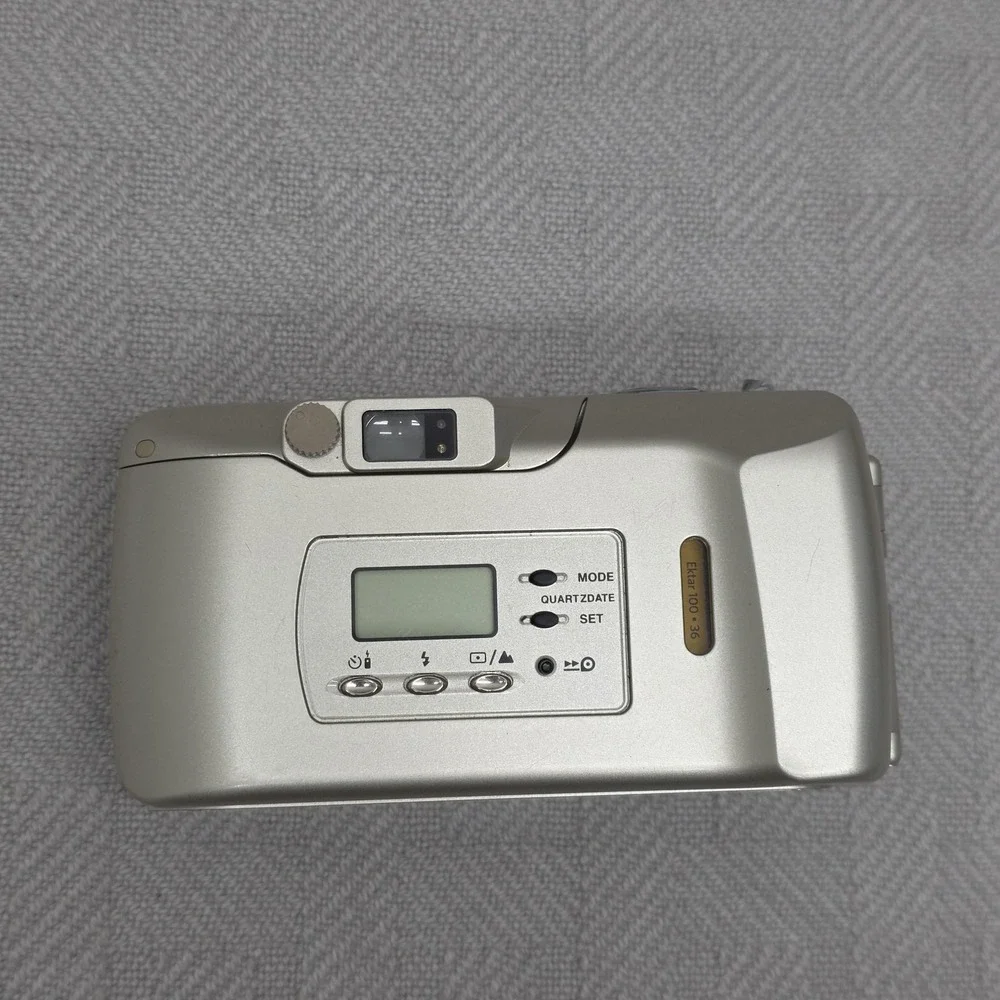 Olympus Stylus 120 MJU III 35mm Point & Shoot Film Camera Untested